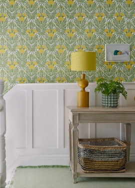 V&A, Floral Fanfare Vivid yel. 2311-171-01 V&A, Floral Fanfare Vivid yel. 2311-171-01